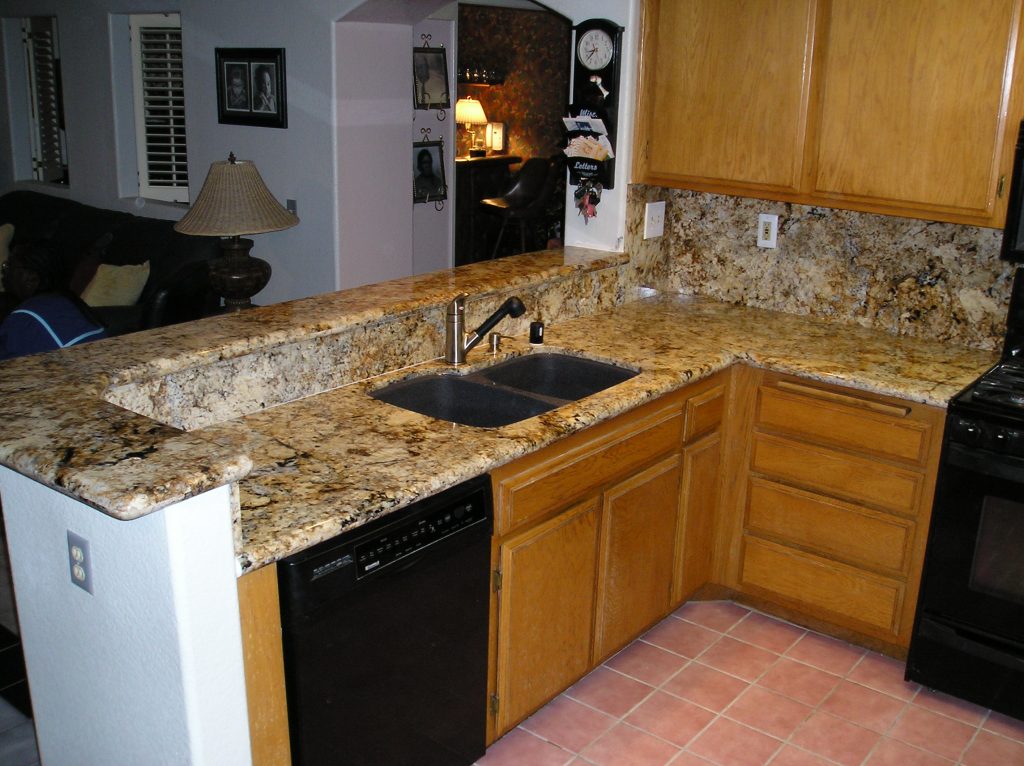 Granite countertops Ontario installed in a local kitchen