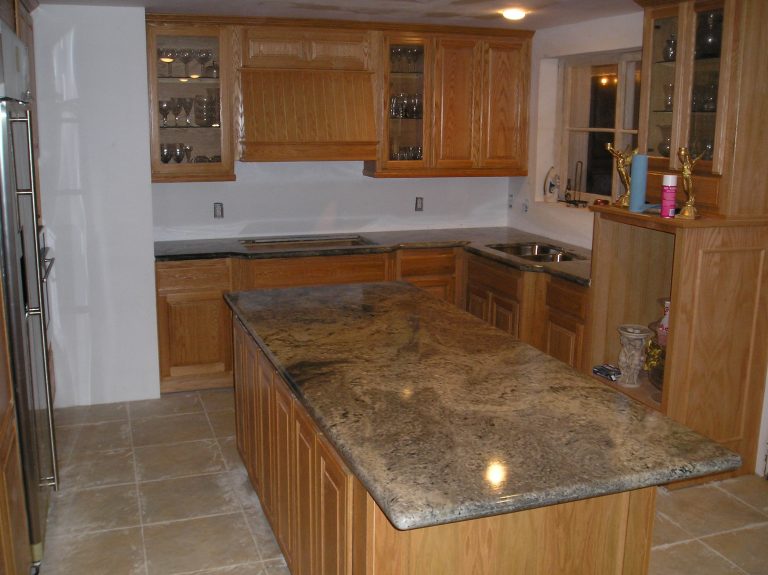 Granite kitchen countertops from our countertop gallery