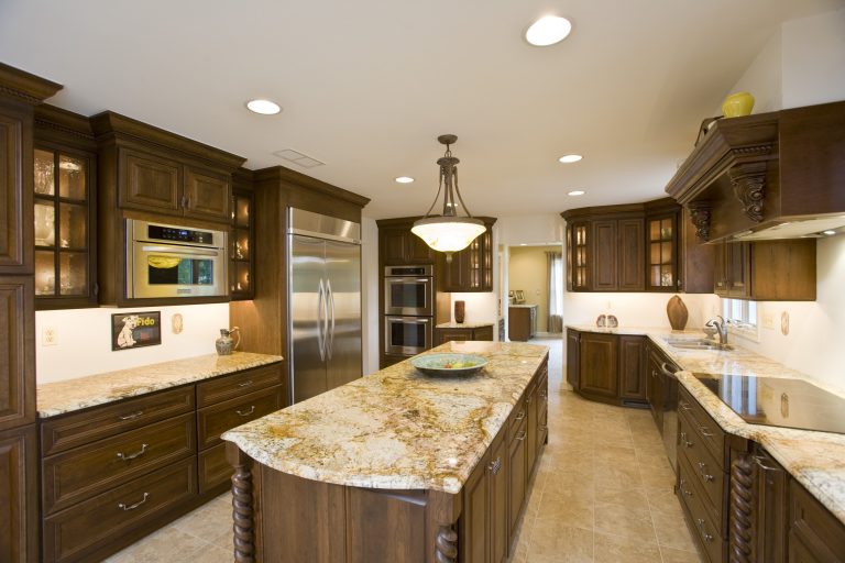 Design inspiration: luxury kitchen with stone countertops